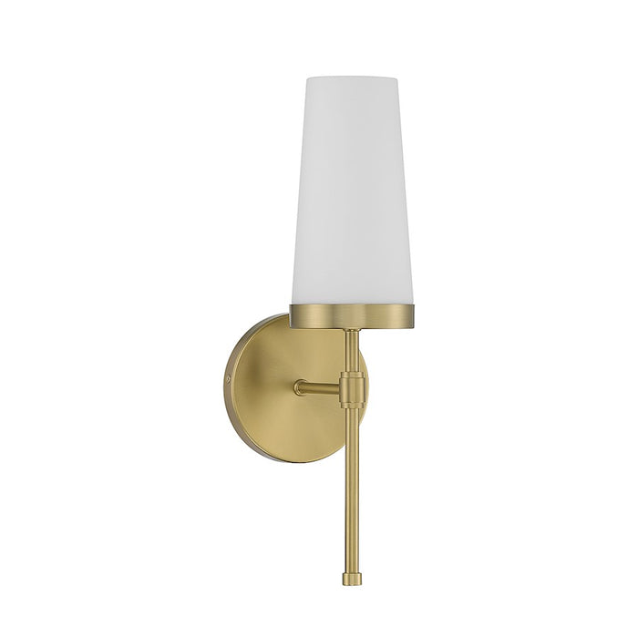 Savoy House Haynes 1-Light Wall Sconce, Warm Brass