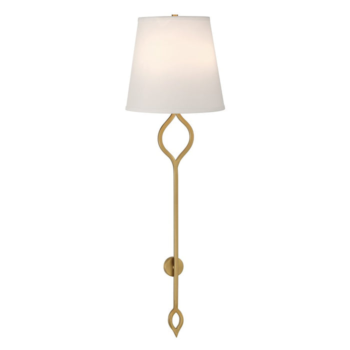 Savoy House Roxbury 2 Light Sconce, Warm Brass