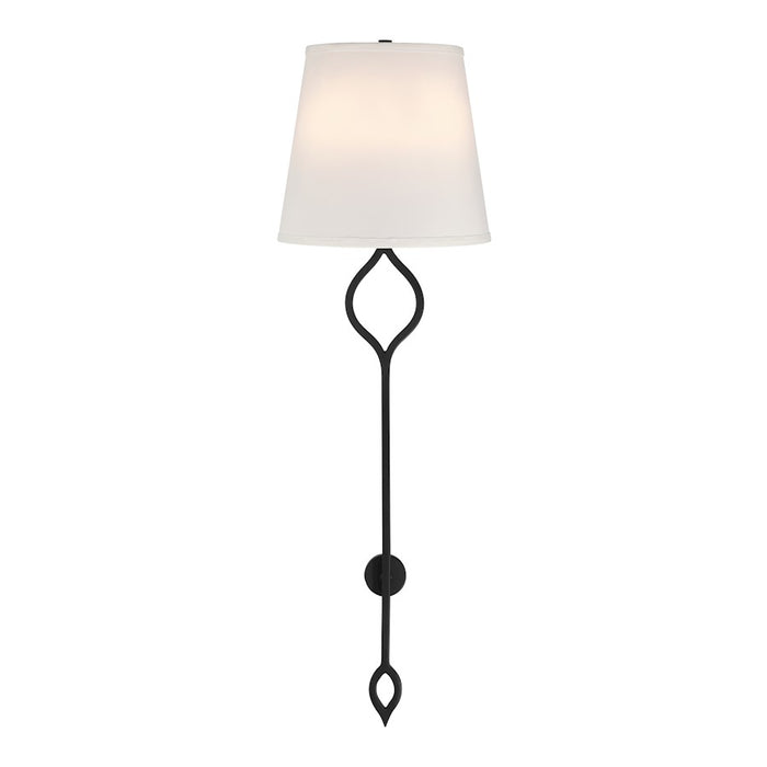 Savoy House Roxbury 2 Light Sconce, Matte Black - 9-2866-2-89