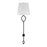 Savoy House Roxbury 2 Light Sconce, Matte Black