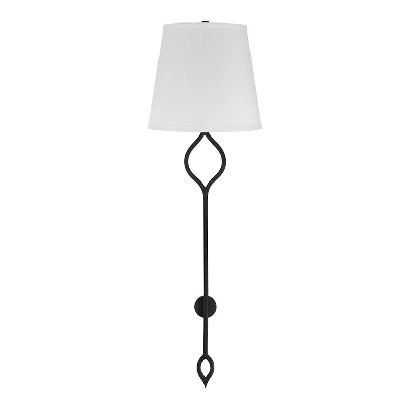 Savoy House Roxbury 2 Light Sconce, Matte Black
