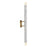 Savoy House Callaway 2 Light Sconce, White Marble/Warm Brass