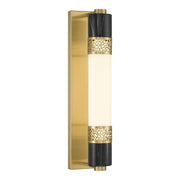 Savoy House Farrell 1 Lt Sconce, Warm Brass - 9-2915-1-322