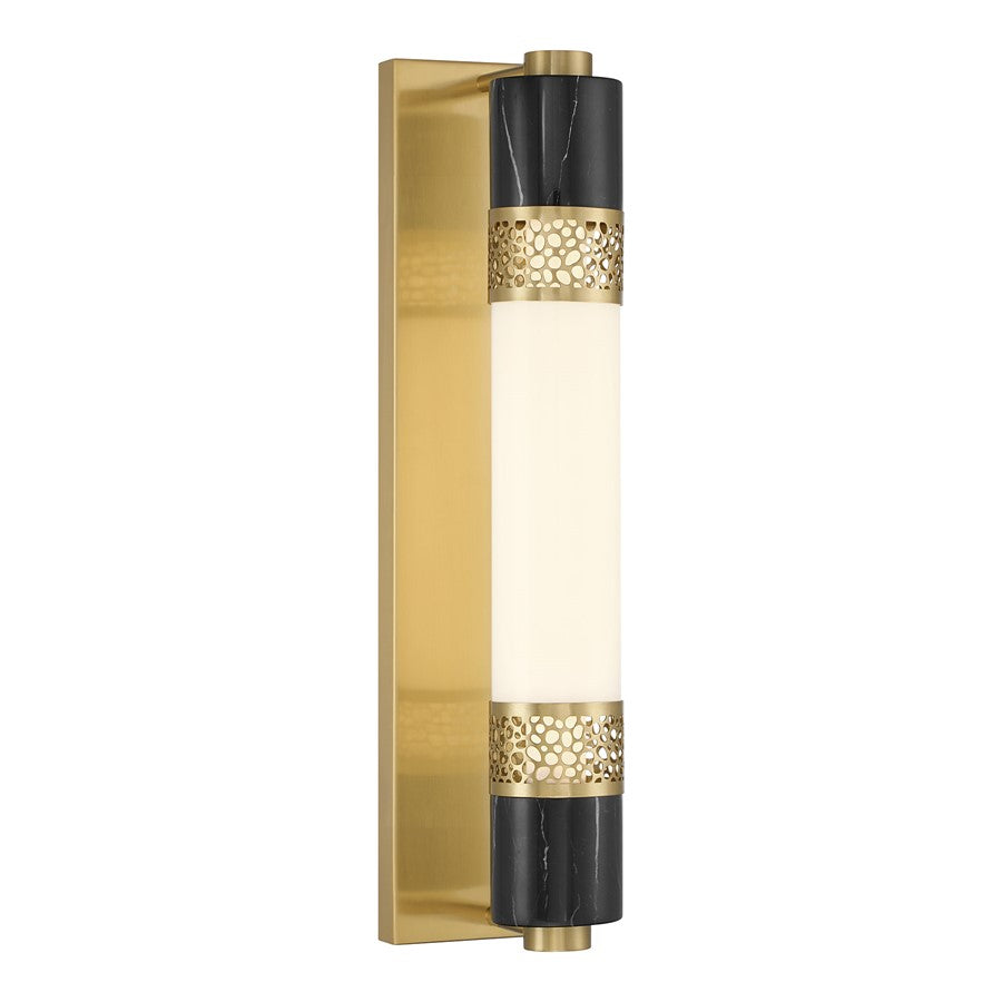 Savoy House Farrell 1 Lt Sconce, Warm Brass - 9-2915-1-322