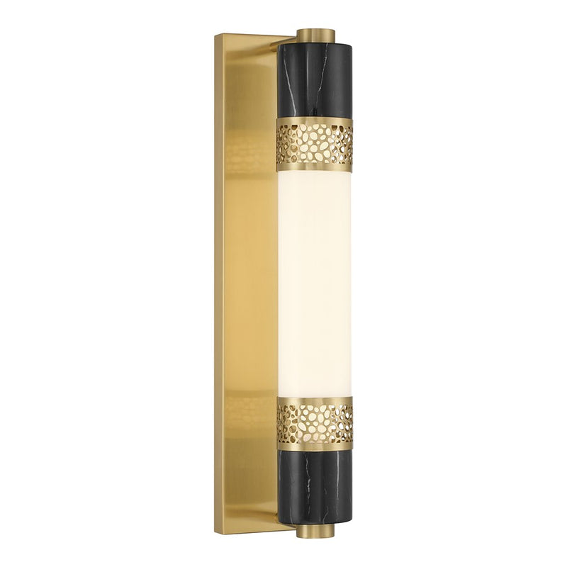 Savoy House Farrell 1 Lt Sconce, Warm Brass