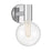 Savoy House Wright 1-Light Wall Sconce, Chrome - 9-3076-1-11