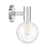 Savoy House Wright 1-Light Wall Sconce, Chrome