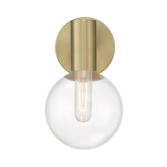 Savoy House Wright 1-Light Wall Sconce, Warm Brass