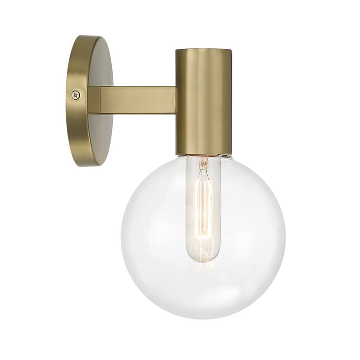 Savoy House Wright 1-Light Wall Sconce, Warm Brass