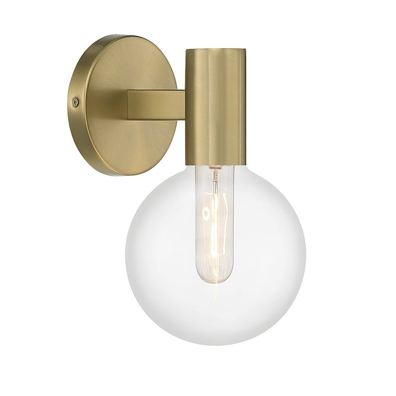 Savoy House Wright 1-Light Wall Sconce, Warm Brass