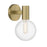 Savoy House Wright 1-Light Wall Sconce, Warm Brass