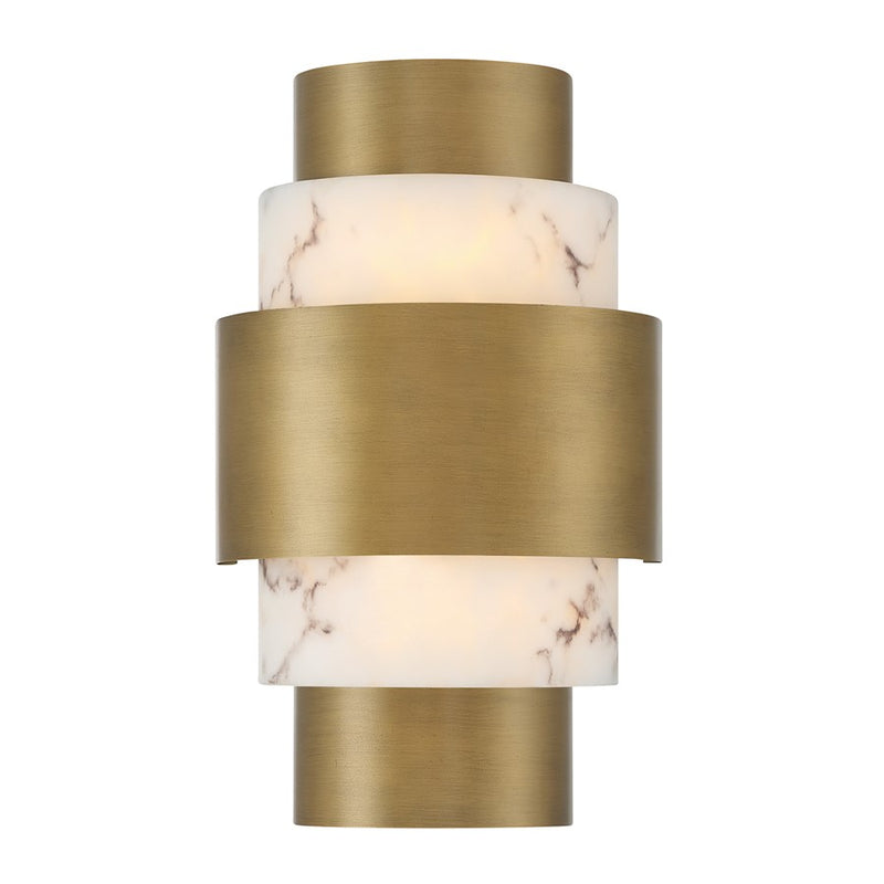 Savoy House Davenport 2 Lt Sconce, Antique Patina