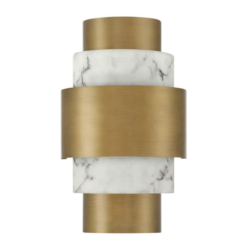 Savoy House Davenport 2 Lt Sconce, Antique Patina