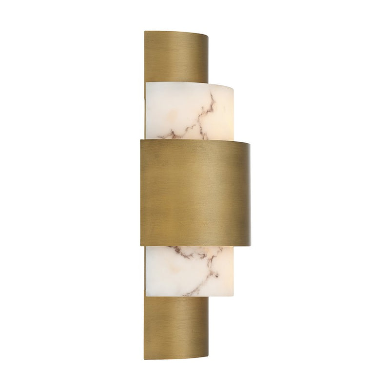 Savoy House Davenport 2 Lt Sconce, Antique Patina