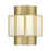 Savoy House Gideon 2-Light Wall Sconce, Warm Brass - 9-3164-2-322