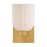 Savoy House Isla Blanca 1 Light Sconce, Warm Brass