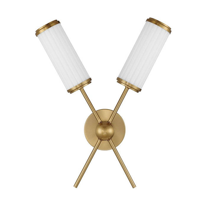 Savoy House Denison 2 Lt Sconce, Warm Brass