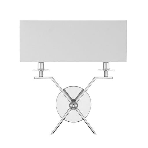 Savoy House Arondale 2-Light Wall Sconce, Polished Nickel