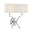 Savoy House Arondale 2 Light Sconce, Polished Nickel