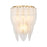 Savoy House Boa 3 Light Sconce, Warm Brass/Clear Frosted - 9-3506-3-322