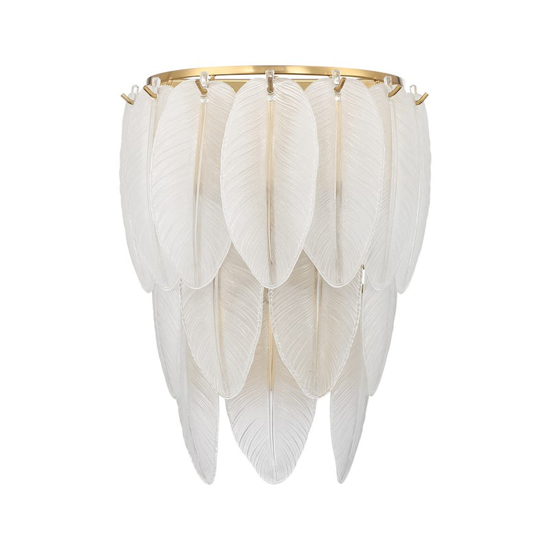 Savoy House Boa 3-Light Wall Sconce, Warm Brass