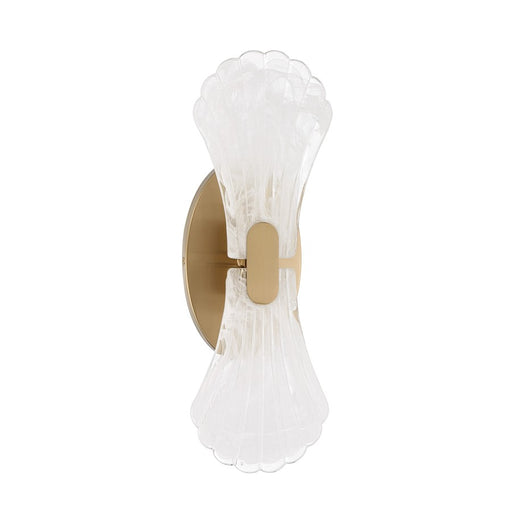 Savoy House Bancroft 2 Lt Sconce, Strie, Noble Brass
