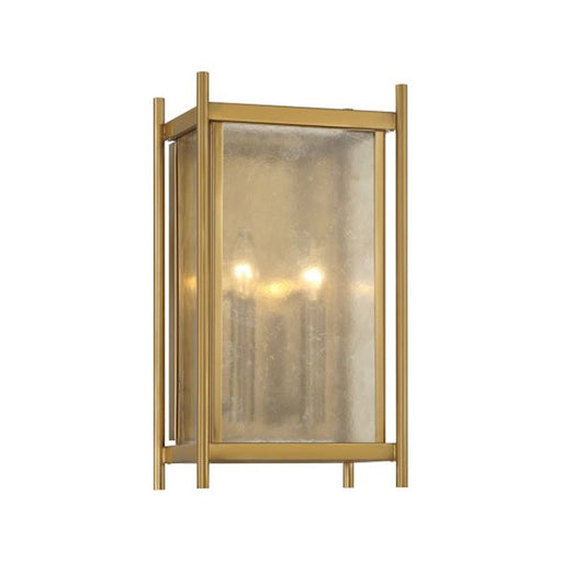 Savoy House Jacobs 2-Light Wall Sconce, Warm Brass - 9-3800-2-322