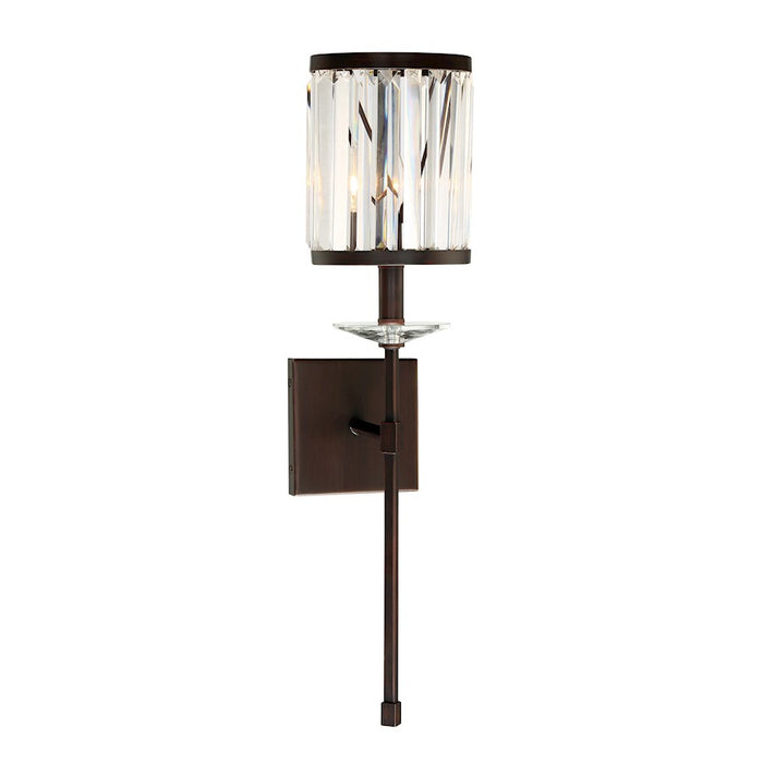 Savoy House Ashbourne 1-Light Wall Sconce, Mohican Bronze