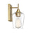 Savoy House Octave 1-Light Wall Sconce, Warm Brass