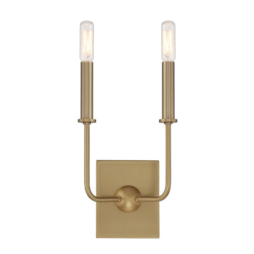 Essentials Avondale 2 Light Sconce, Warm Brass - 9-4044-2-322