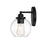 Savoy House Carson 1-Light Bathroom Vanity Light, Matte Black