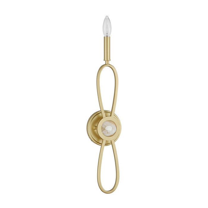 Savoy House Minette 1 Lt Sconce, Spun Gold