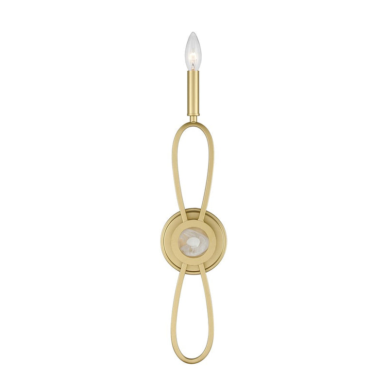 Savoy House Minette 1 Lt Sconce, Spun Gold