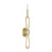 Savoy House Minette 1 Lt Sconce, Spun Gold