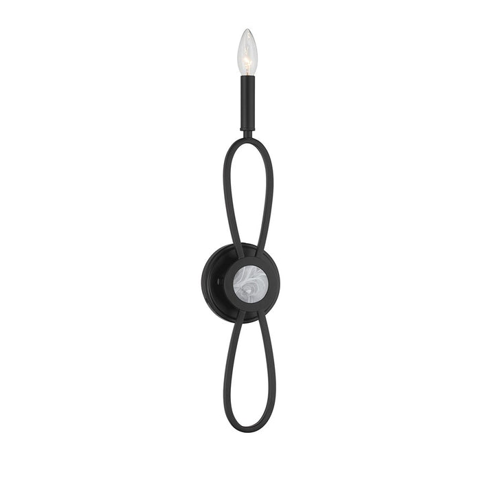 Savoy House Minette 1 Lt Sconce, Matte Black - 9-4100-1-89