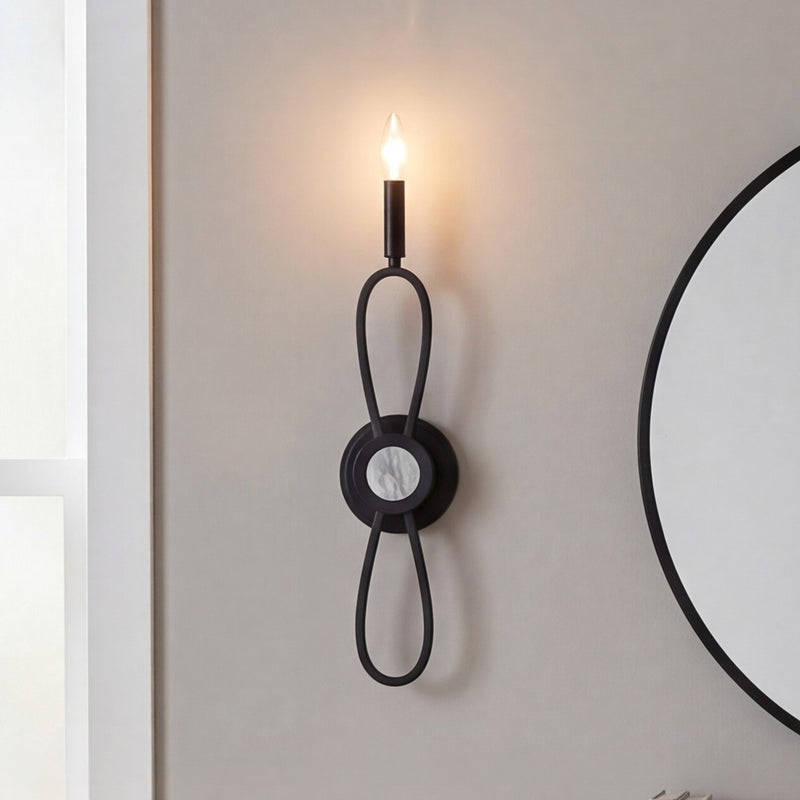 Savoy House Minette 1 Lt Sconce, Matte Black