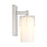 Savoy House Caldwell 1-Light Bathroom Vanity Light, Satin Nickel