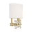 Savoy House Dahlia 1-Light Wall Sconce, Warm Brass