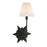 Savoy House Crestwood 1 Light Sconce, Black Tourmaline - 9-4408-1-188