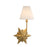 Savoy House Crestwood 1-Light Wall Sconce, Warm Brass - 9-4408-1-322