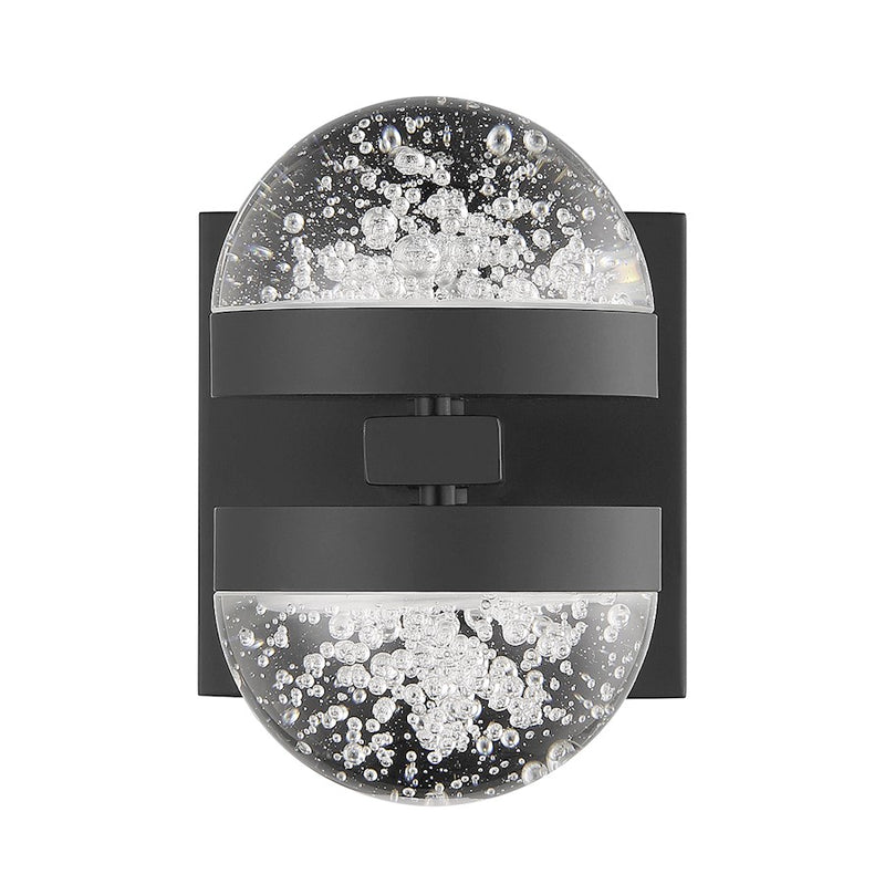 Savoy House Biscayne 2-Light LED Wall Sconce, Matte Black
