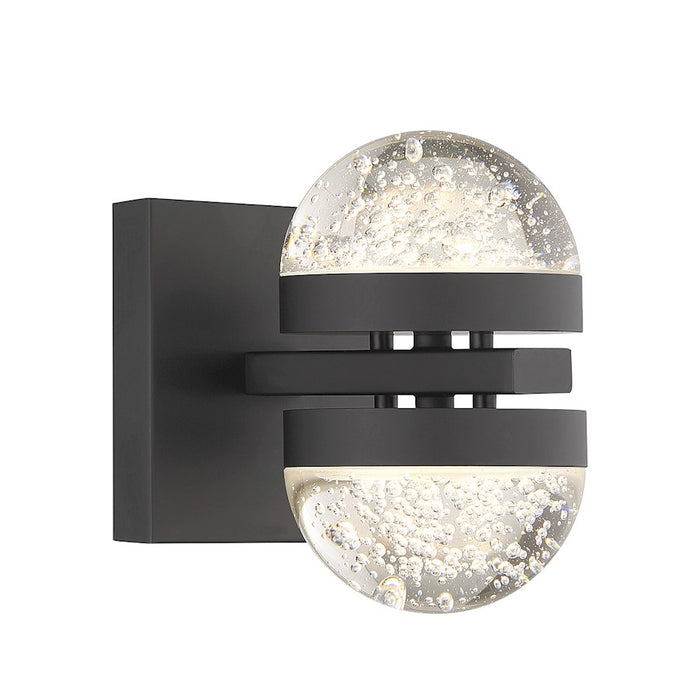 Savoy House Biscayne 2-Light LED Wall Sconce, Matte Black