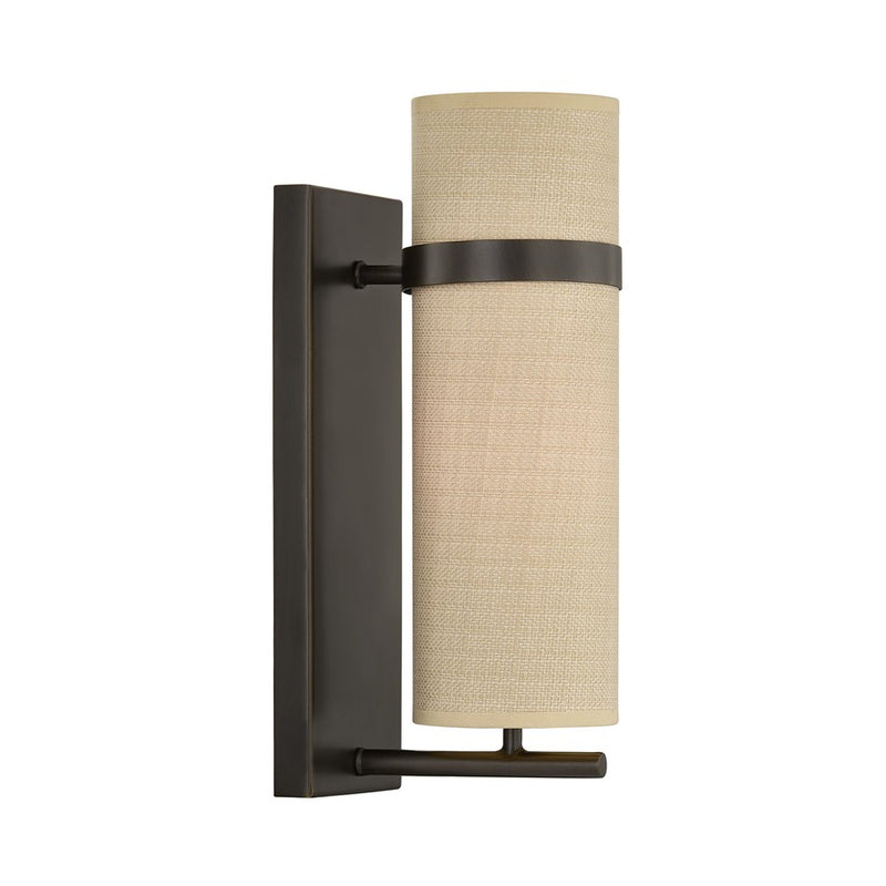 Savoy House Weston 1 Lt Sconce, Mediterranean Bronze