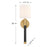 Savoy House Conrad 1 Lt Sconce, White, Warm Brass