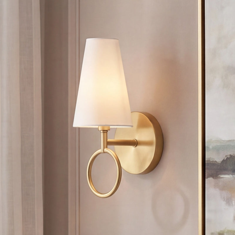 Savoy House Wilkes 1 Lt 12" Sconce, Warm Brass