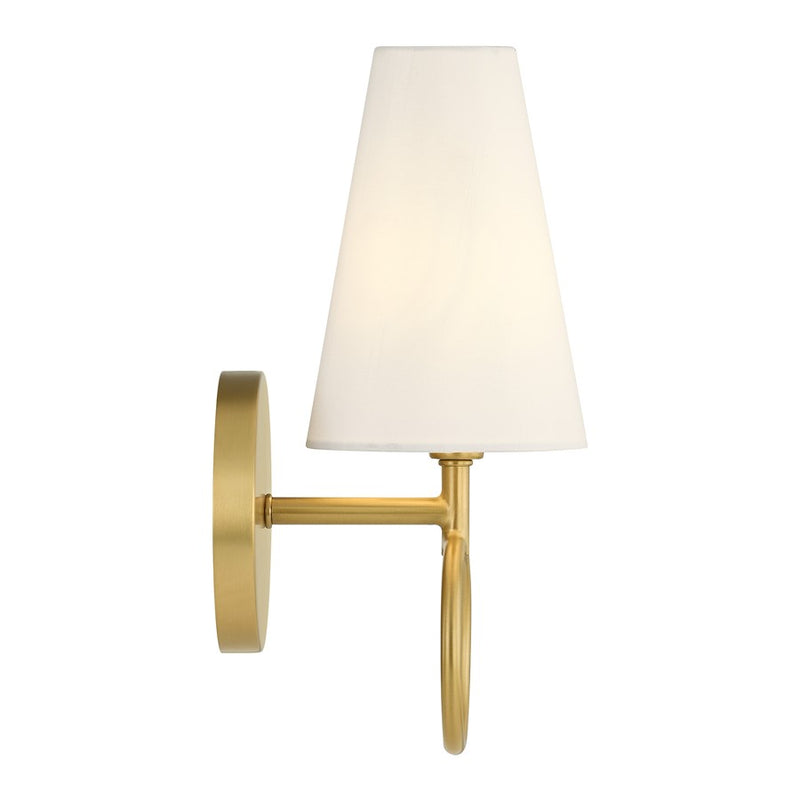 Savoy House Wilkes 1 Lt 12" Sconce, Warm Brass