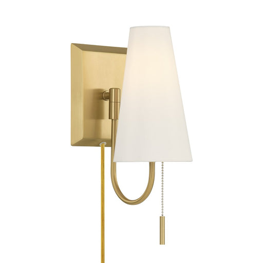 Savoy House Wilkes 1 Lt 11" Sconce, Warm Brass - 9-4704CP-1-322