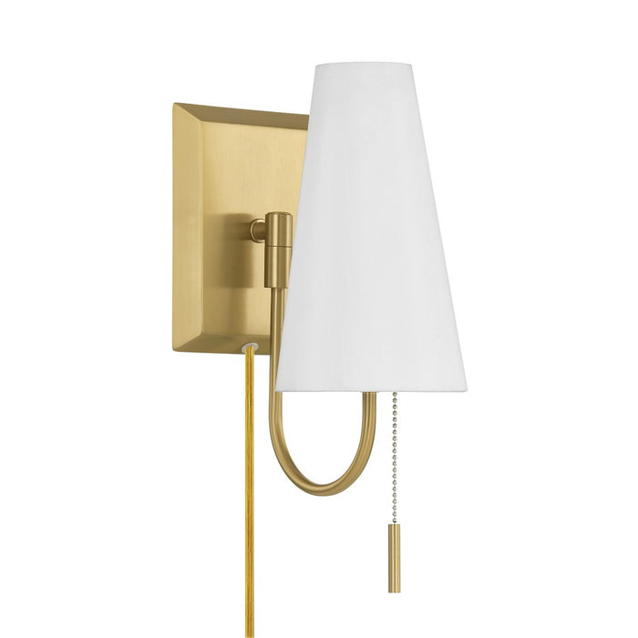 Savoy House Wilkes 1 Lt 11" Sconce, Warm Brass