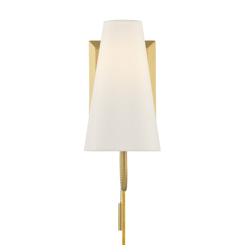Savoy House Wilkes 1 Lt 11" Sconce, Warm Brass