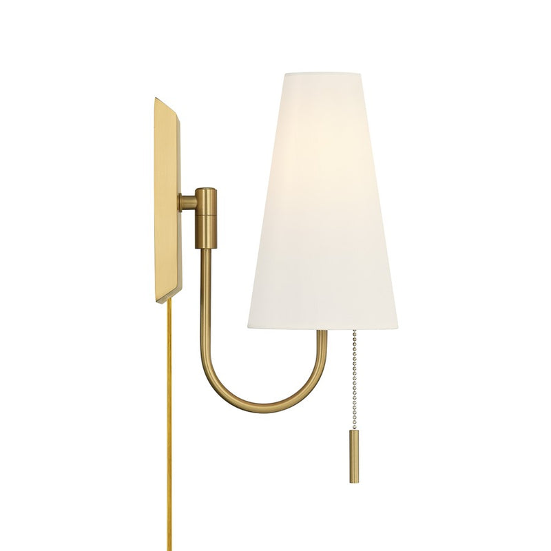 Savoy House Wilkes 1 Lt 11" Sconce, Warm Brass